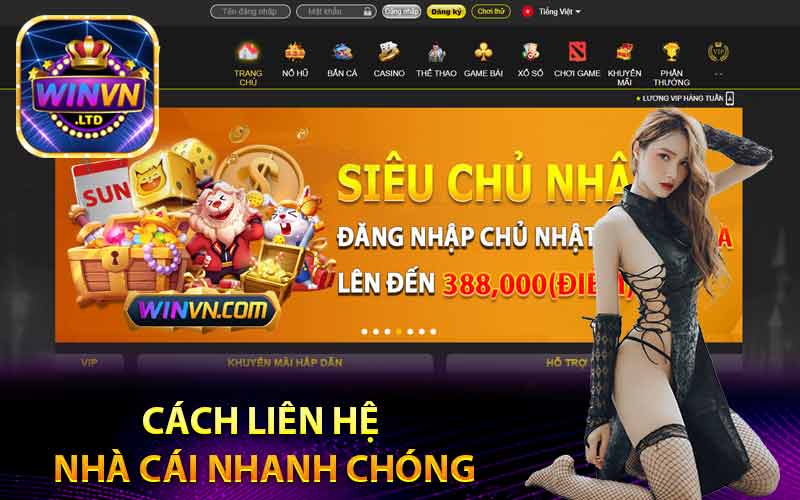 Cách liên hệ nhà cái nhanh chóng