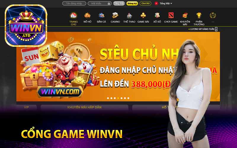 Cổng game Winvn