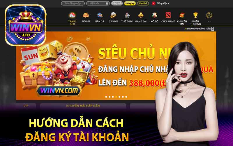 Hướng dẫn cách đăng ký tài khoản