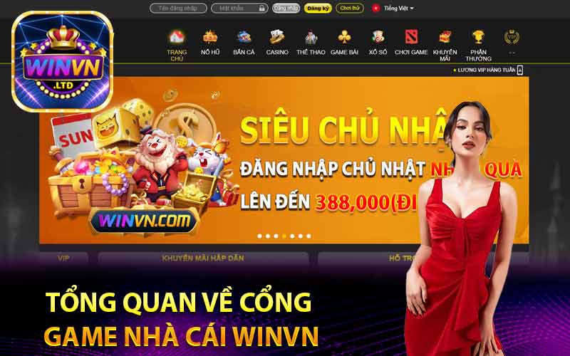 Tổng quan về Cổng game nhà cái Winvn